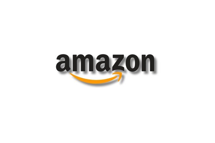 Logotipo da Amazon, empresa que contrata para trabalhar pela internet em áreas como suporte e tecnologia.