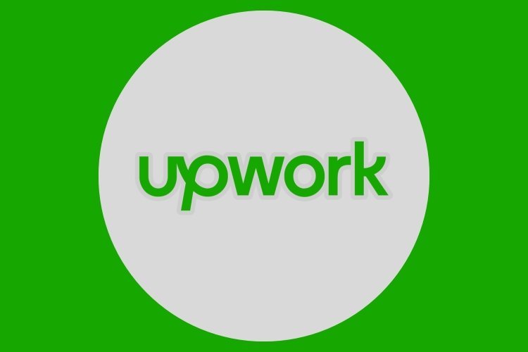 Logotipo da Upwork, plataforma de freelancing onde profissionais podem trabalhar pela internet para clientes do mundo todo.