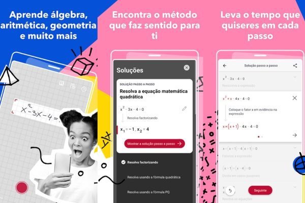 imagens do app photomath