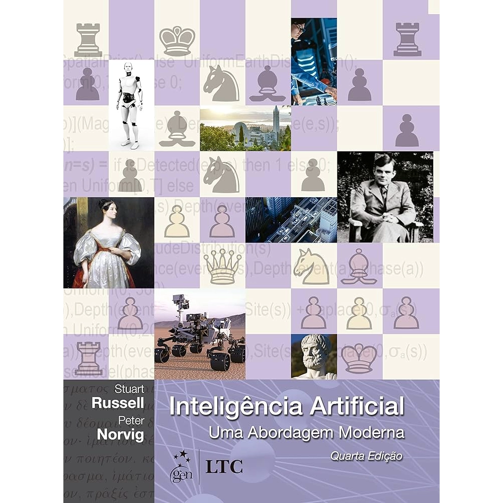 Capa do livro: Inteligência Artificial: Uma Abordagem Moderna
